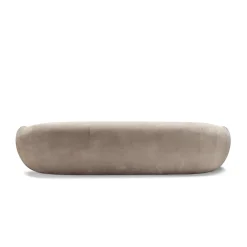 Divano Elephant 3 posti beige di Stefano Giovannoni