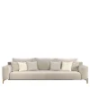 Divano Flare Beige con cuscini