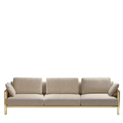 Divano Frame Gold/Gray di Stefano Giovannoni