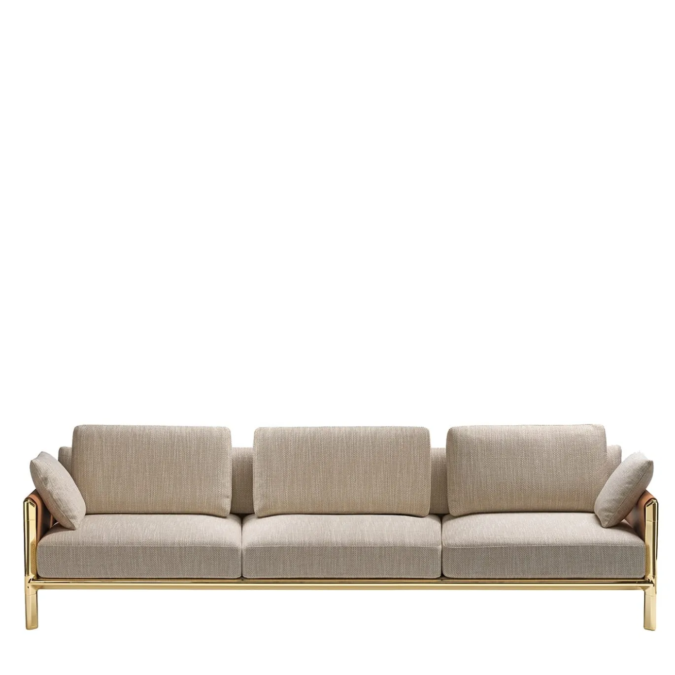 Divano Frame Gold/Gray di Stefano Giovannoni