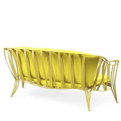 Divano Garden giallo di Carlo Rampazzi