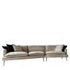 Divano Island Modular bianco e nero