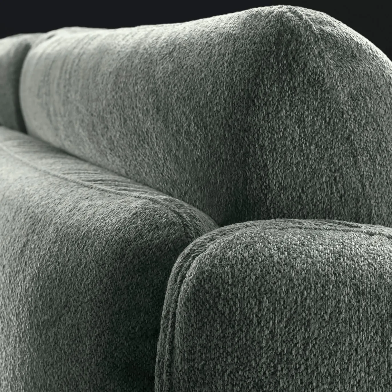 Divano letto Olivier verde