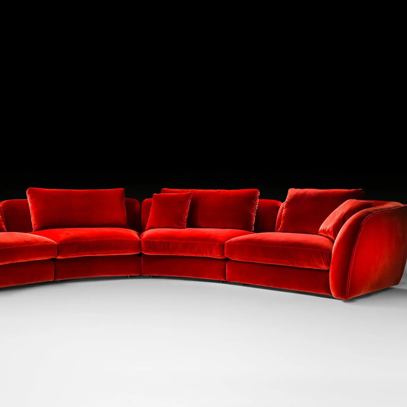 Divano Levante rosso