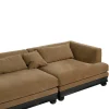 Divano modulare ad angolo Paris Extra Brown