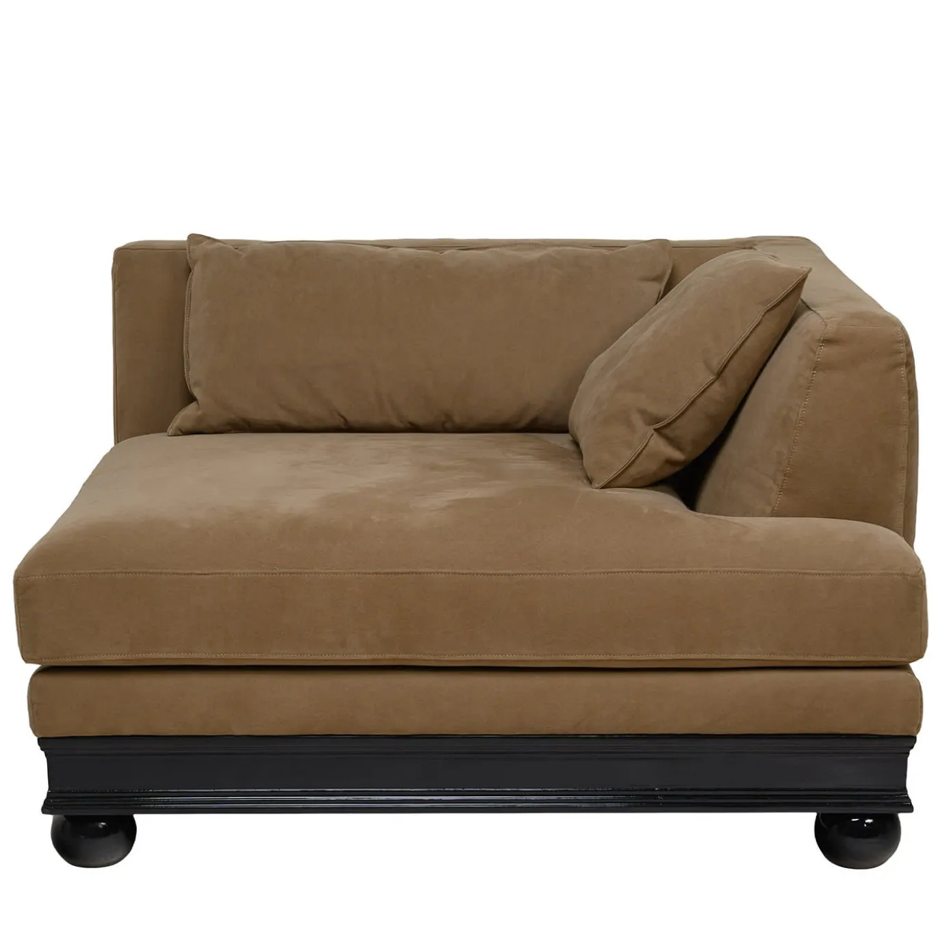 Divano modulare ad angolo Paris Extra Brown