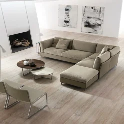 Divano modulare Bahia Beige di Giuseppe Bavuso