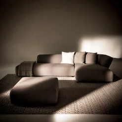 Divano modulare grigio Florence di Ludovica + Roberto Palomba