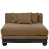 Divano modulare Paris Extra Brown Middle Unit
