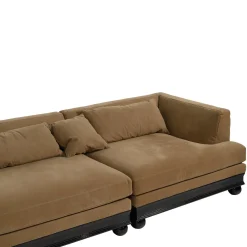 Divano modulare Paris Extra Brown Middle Unit