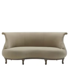 Divano Plump in noce di Nigel Coates