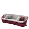 Divano 4 posti in tessuto Amaranth Outdoor