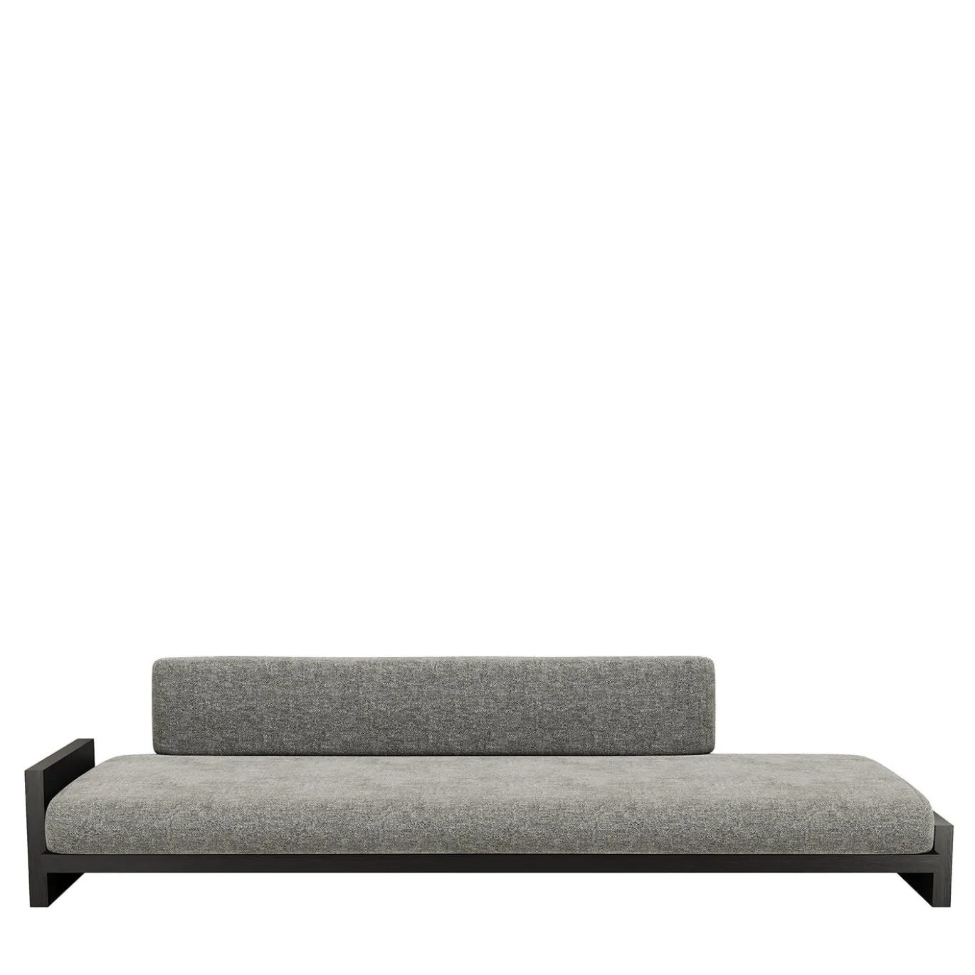 Divano P.Sofa in tessuto grigio