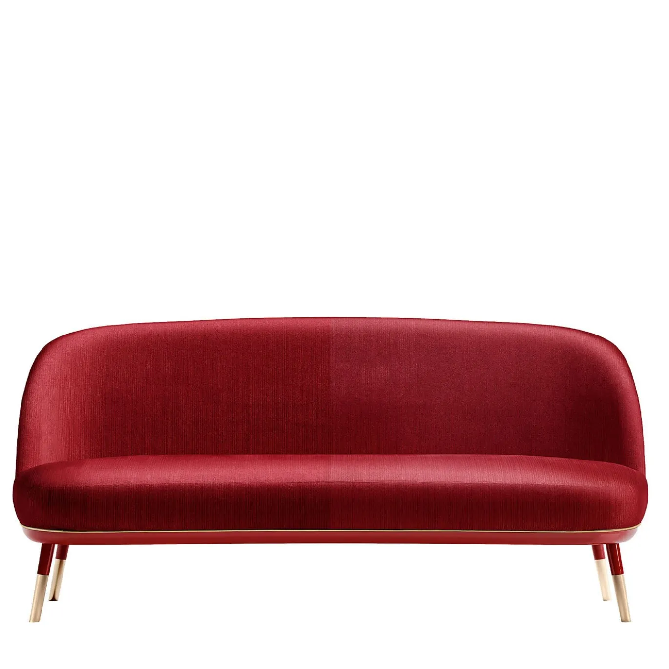 Divano rosso Sabrina