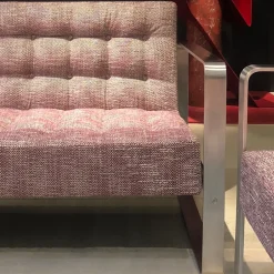Divano rosso T33 di Franco Albini