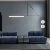 Divano Sacai a 5 moduli grigio e blu