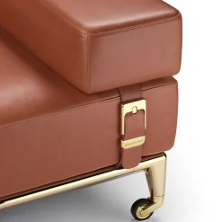 Divano Shaker a 3 posti arancione di Stefano Giovannoni