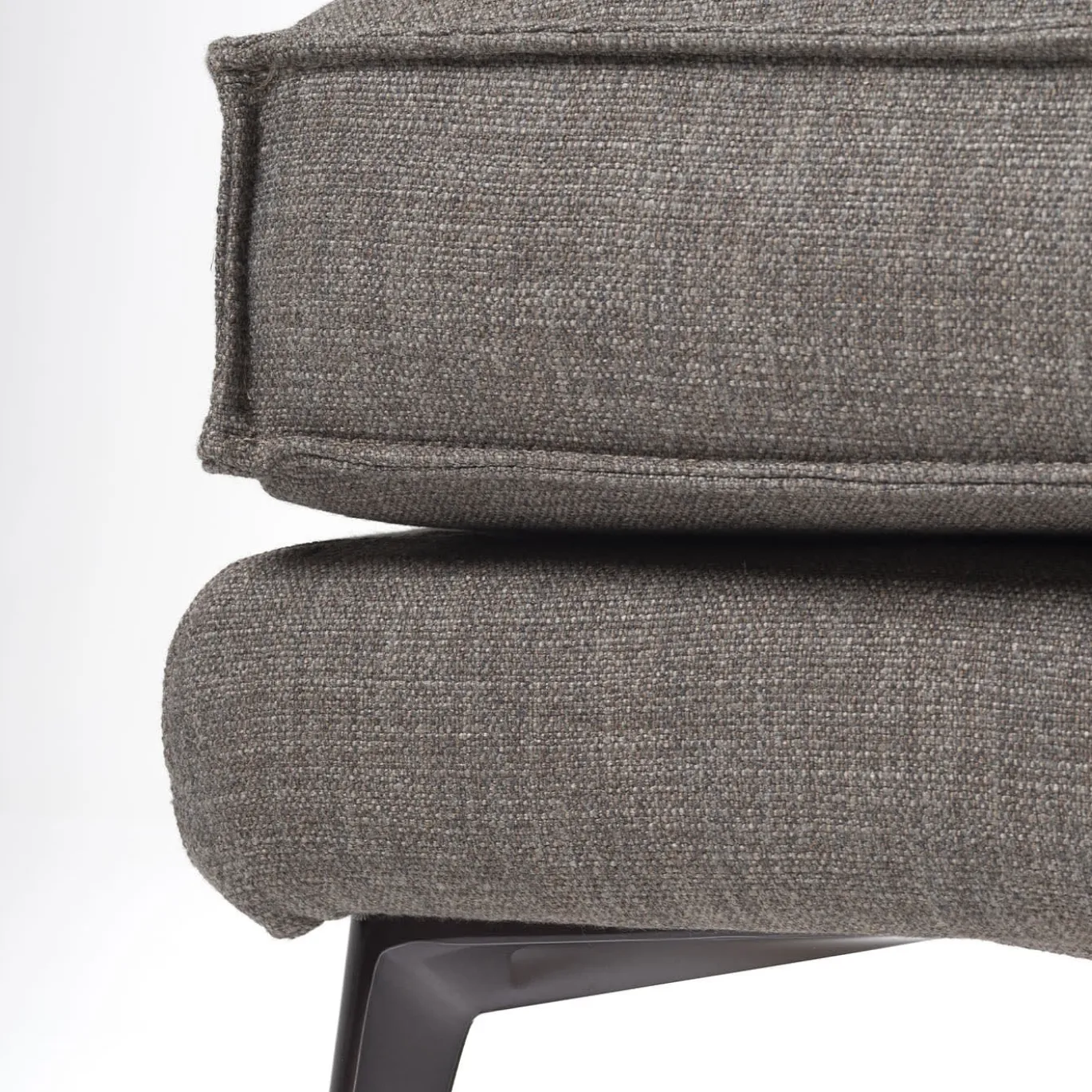 Divano Space con chaise longue grigio scuro