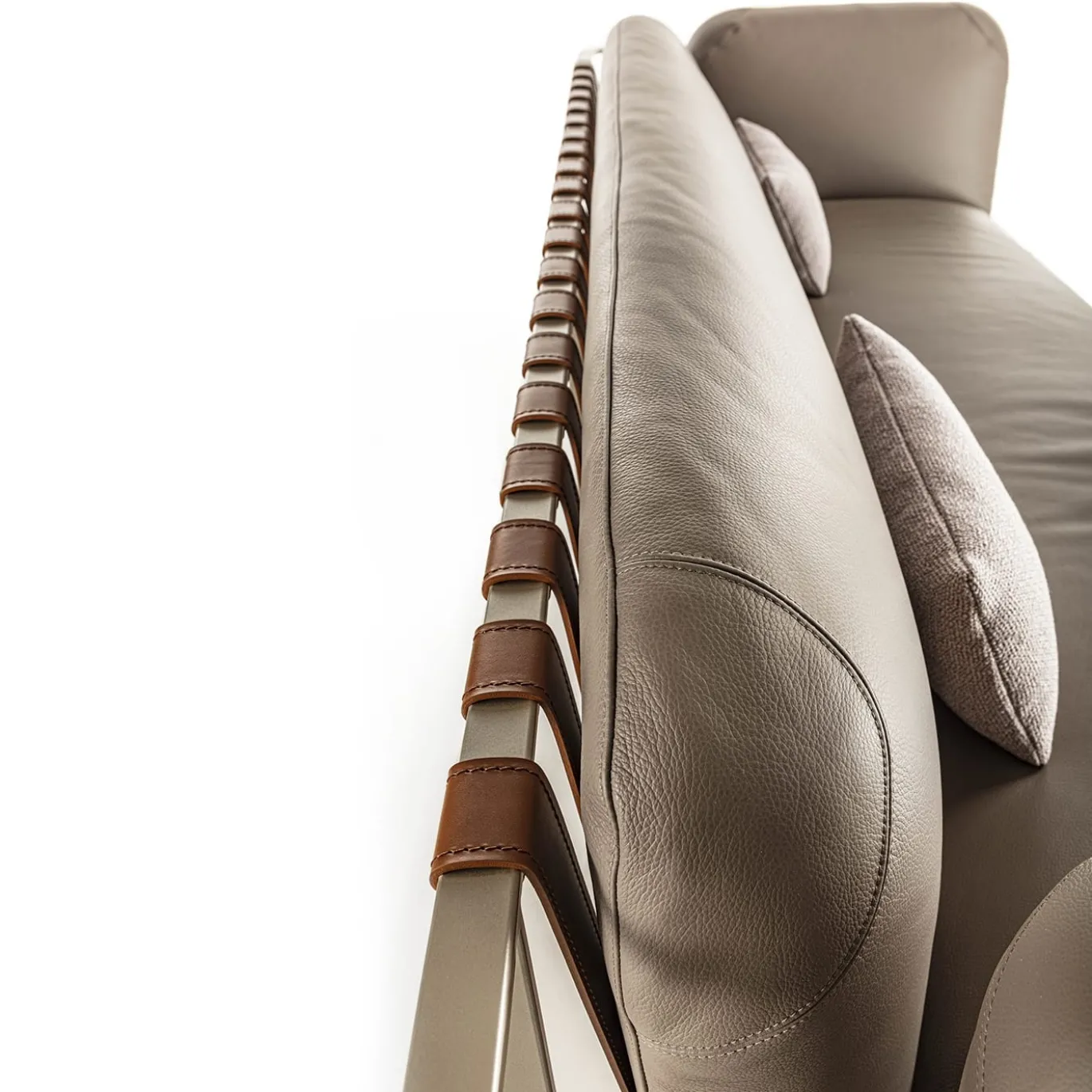 Divano Sydney in Pelle Beige