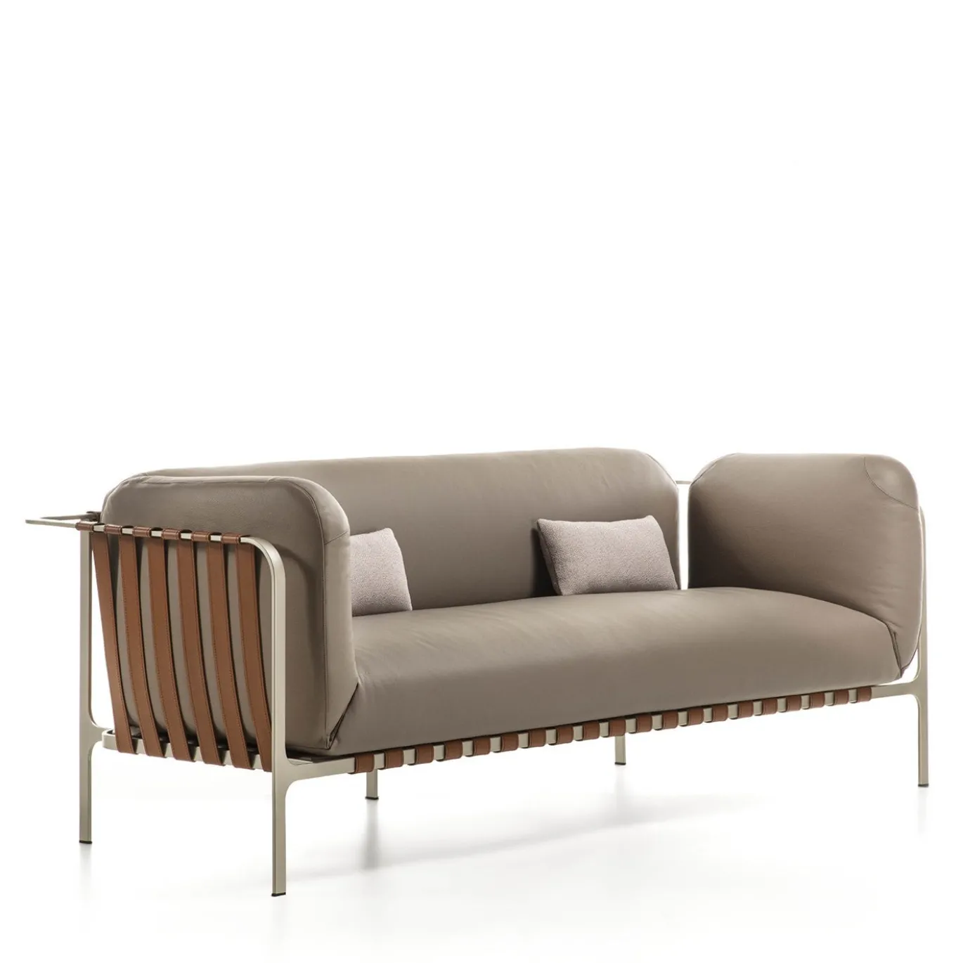 Divano Sydney in Pelle Beige