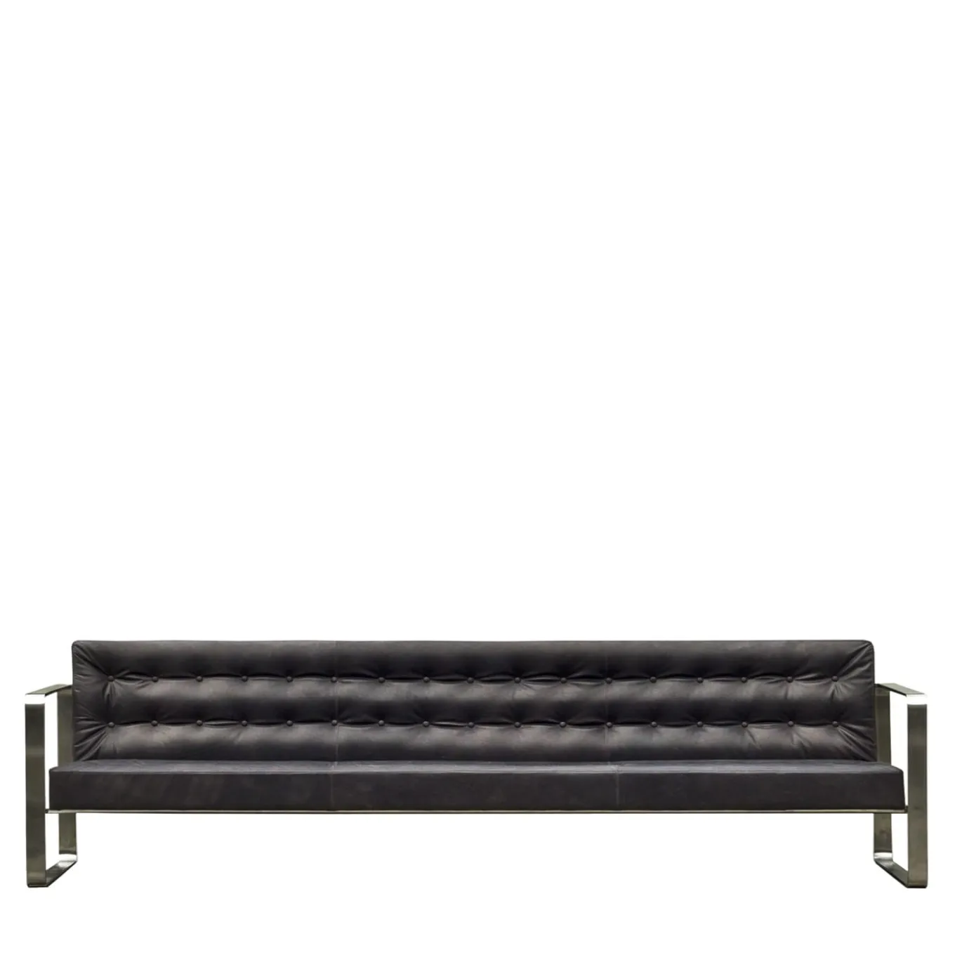 Divano T33 nero di Franco ALbini