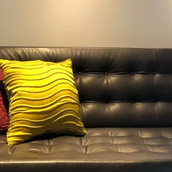 Divano T33 nero di Franco ALbini