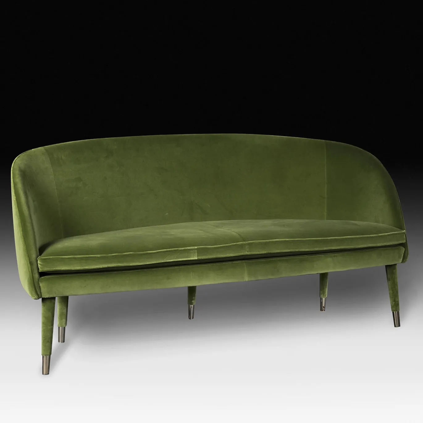 Divano verde Vivien