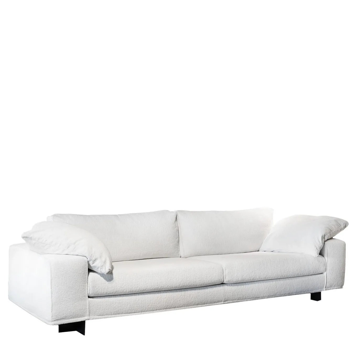Divano Wimbledon in tessuto bianco
