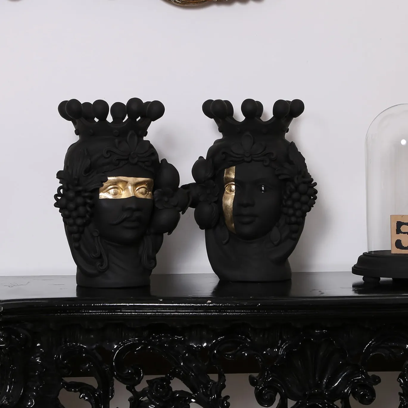Donna Carmela Vaso nero