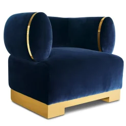 Dorado Poltrona blu di Prussia