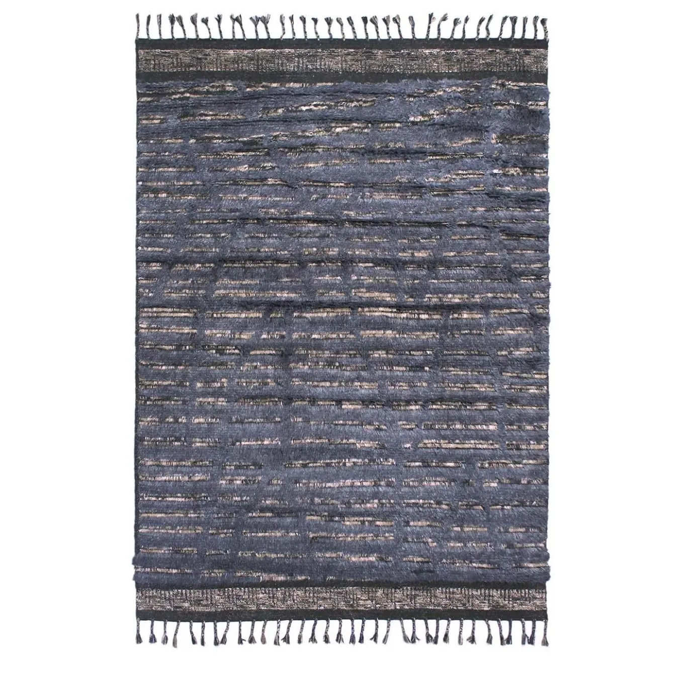 DUN 6080 Tappeto blu multicolore