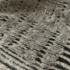 DUN 6004 Tappeto grigio e nero