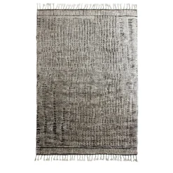 DUN 6004 Tappeto grigio e nero