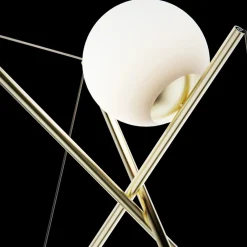 ED057 Lampada da tavolo in ottone