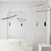 Ed037 Lampadario nero