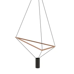Ed037 Lampadario nero