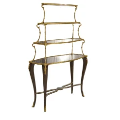 Etagere a 4 ripiani in stile Luigi XV