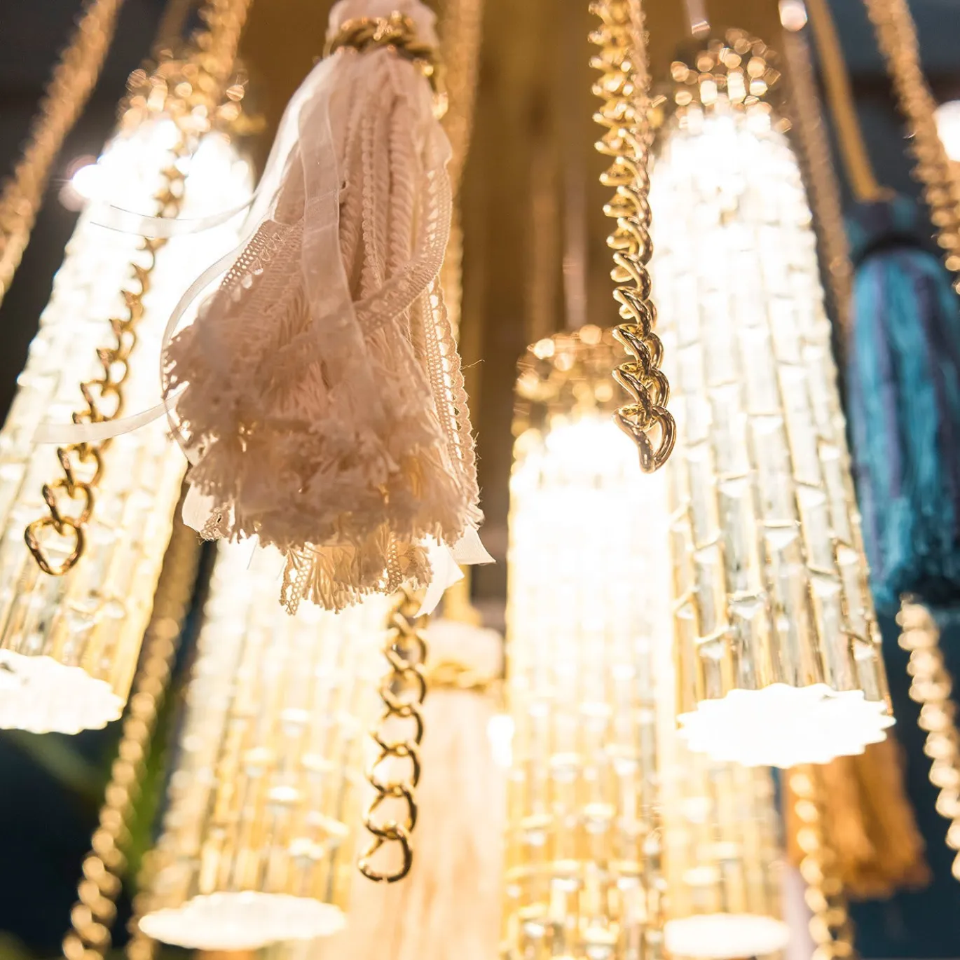 EticaLiving Lampadario in vetro di Murano