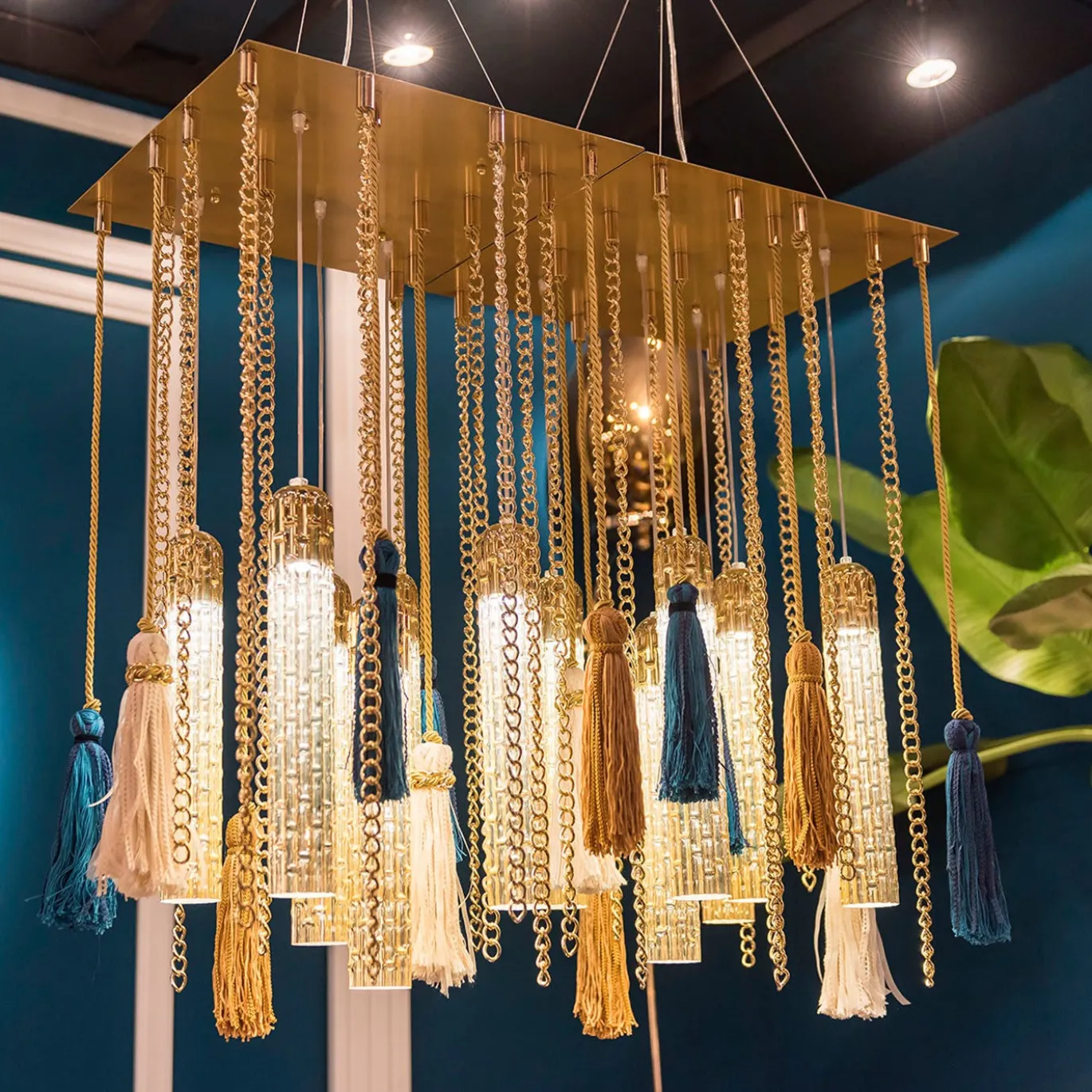 EticaLiving Lampadario in vetro di Murano