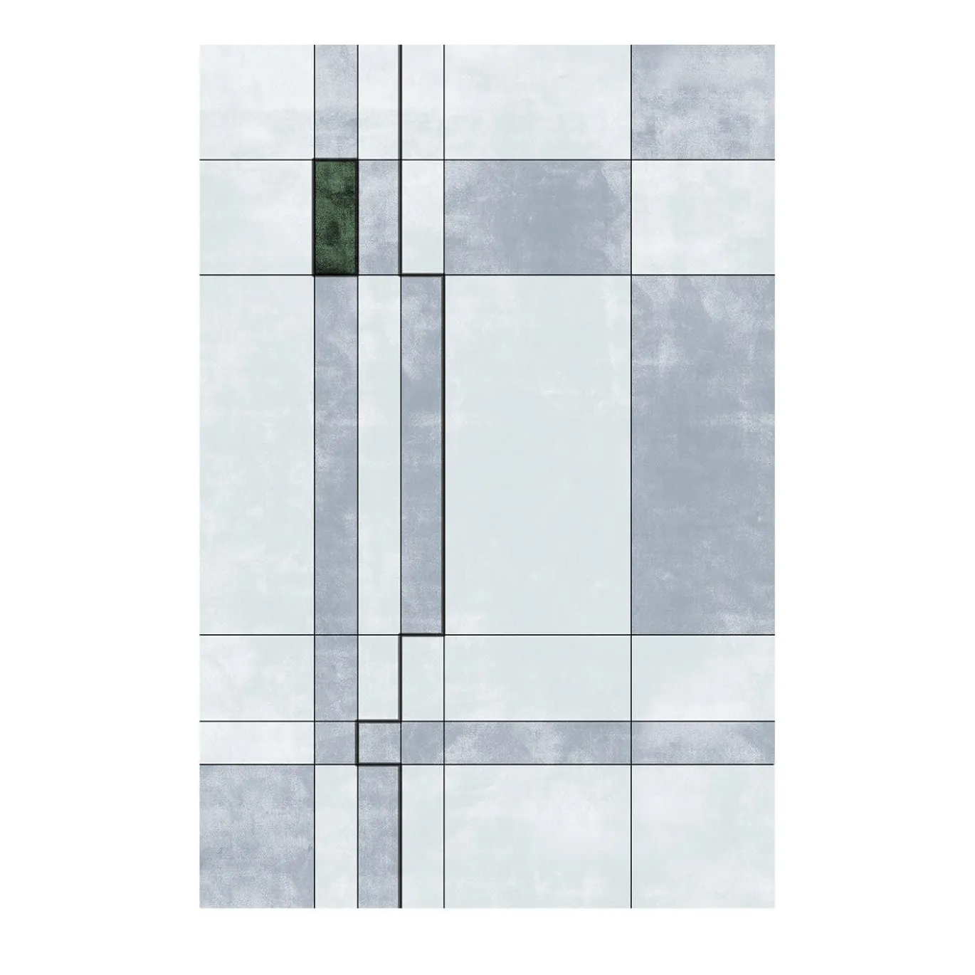 Faces Reloaded Marked Cool Rug #11 di Dainelli Studio