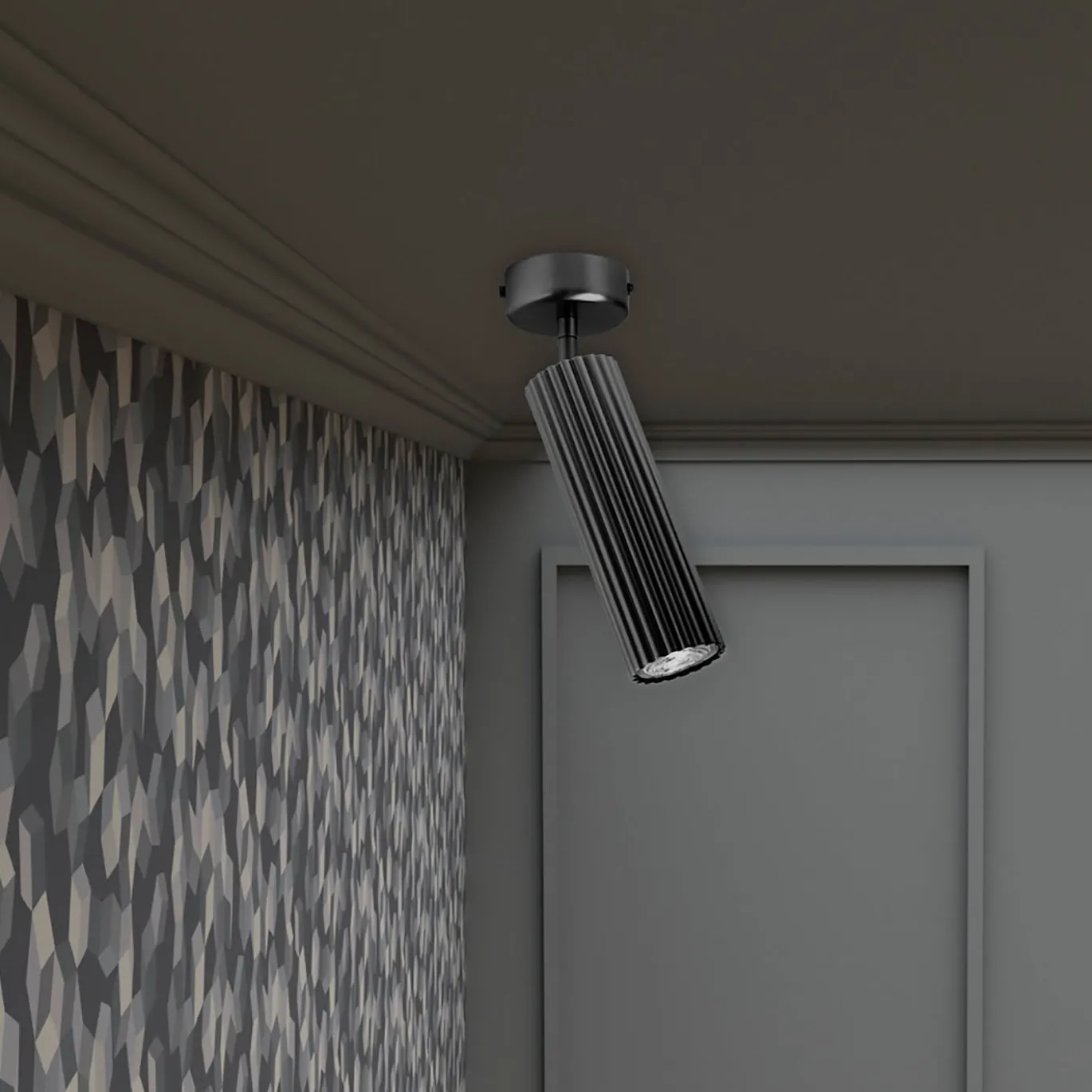 Faretto da soffitto Lustrin canna di fucile
