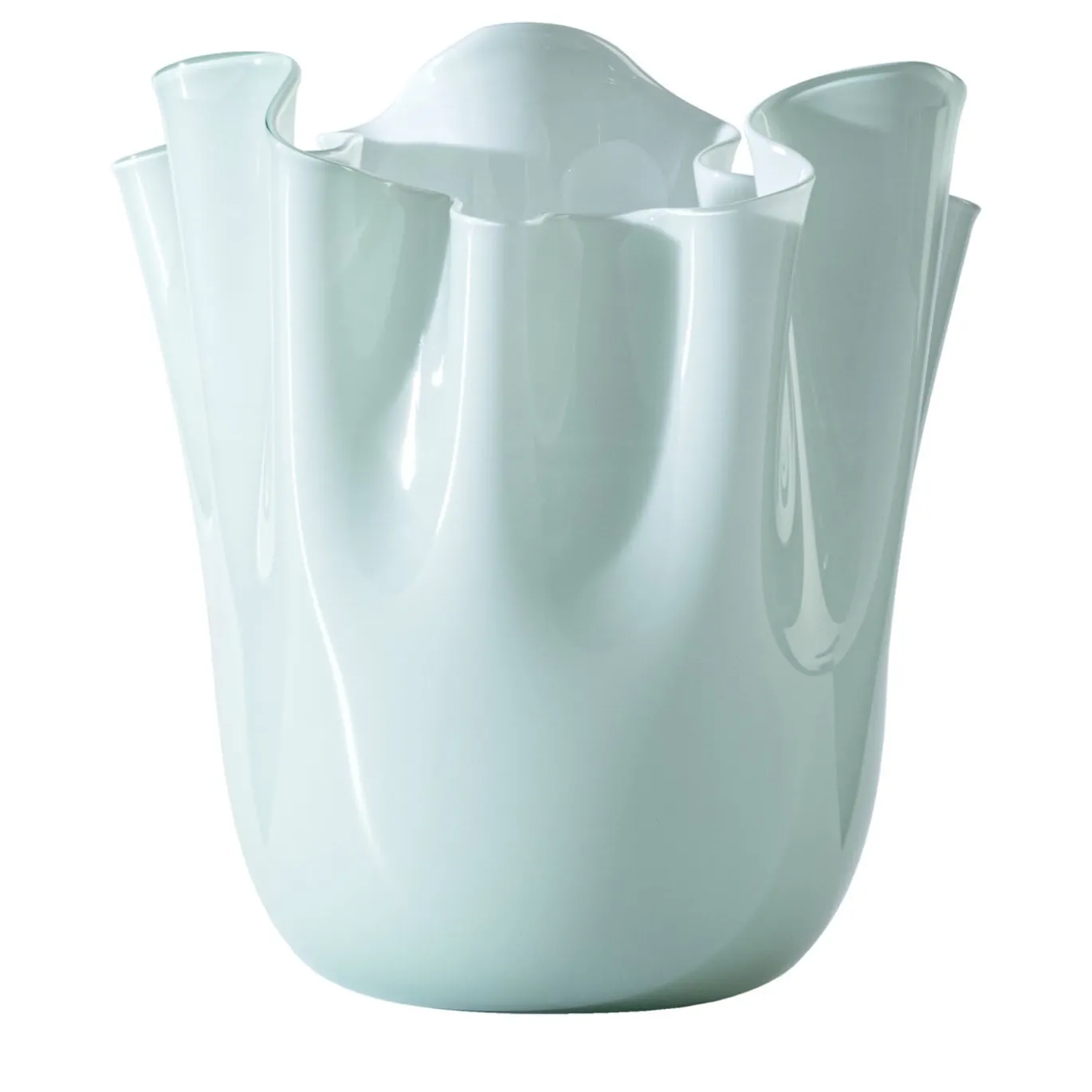 Fazzoletto Vaso alto verde fiume