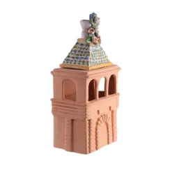 Felicissima Porta Nuova Portacandela in terracotta