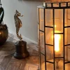 Fermacarte Cavalluccio Marino in Ottone Marrone