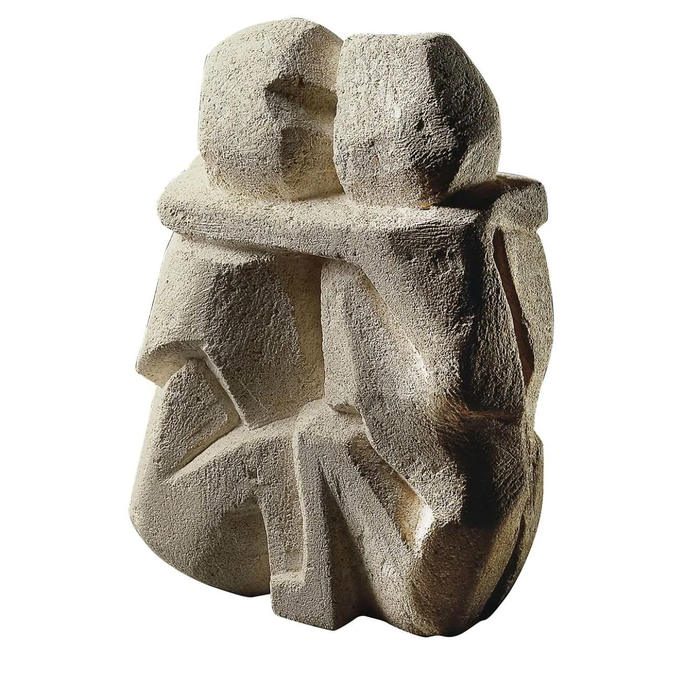 Figurina Abbraccio Bianca di Giandomenico Sandri