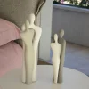 Figurina Intensively Couple in Ceramica Grigia