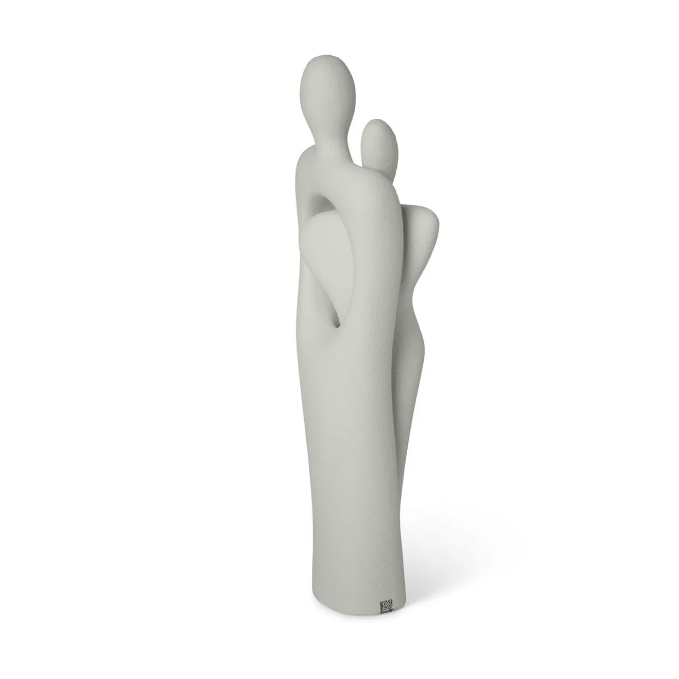 Figurina Intensively Couple in Ceramica Grigia