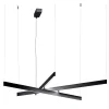 Fly SO Lampadario Multiplo Antracite