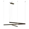 Fly SO Lampadario Multiplo Bronzo-nickel satinato