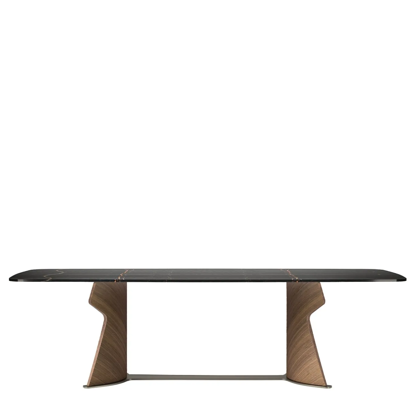Forma Tavolo da pranzo rettangolare Sahara Noir